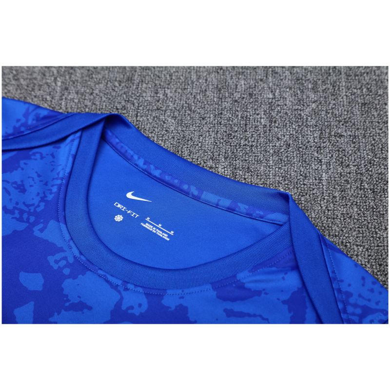 Mens Barcelona Singlet Suit Blue 2025/26