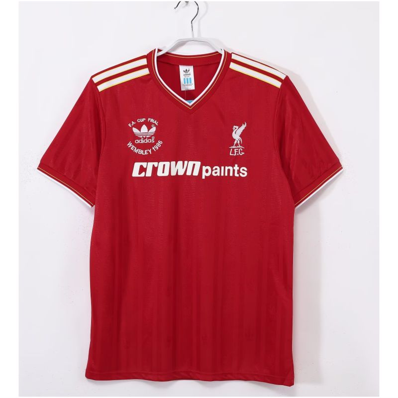 Mens Liverpool Retro Home Jersey 1986/87