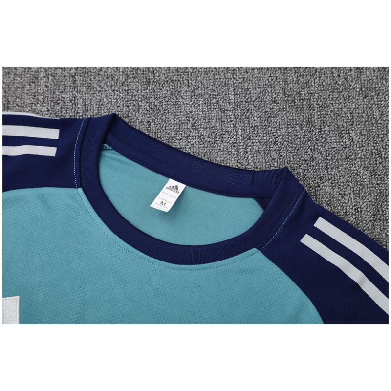 Mens Arsenal Short Training Suit Lake Blue 2025/26