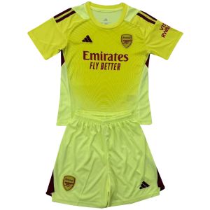 Kids Arsenal Goalkeeper Yellow Jersey 2025/26
