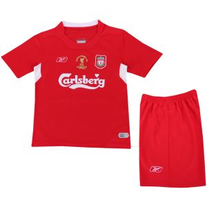 Kids Retro Liverpool Home Jersey 2004/05