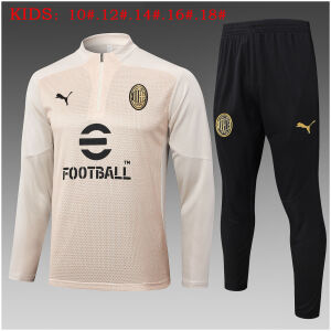 Kids AC Milan Training Suit Apricot 2025/26