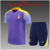 Kids Atletico Madrid Short Training Suit Purple 2025/26