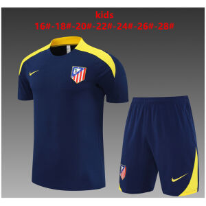 Kids Atletico Madrid Short Training Suit Royal 2025/26