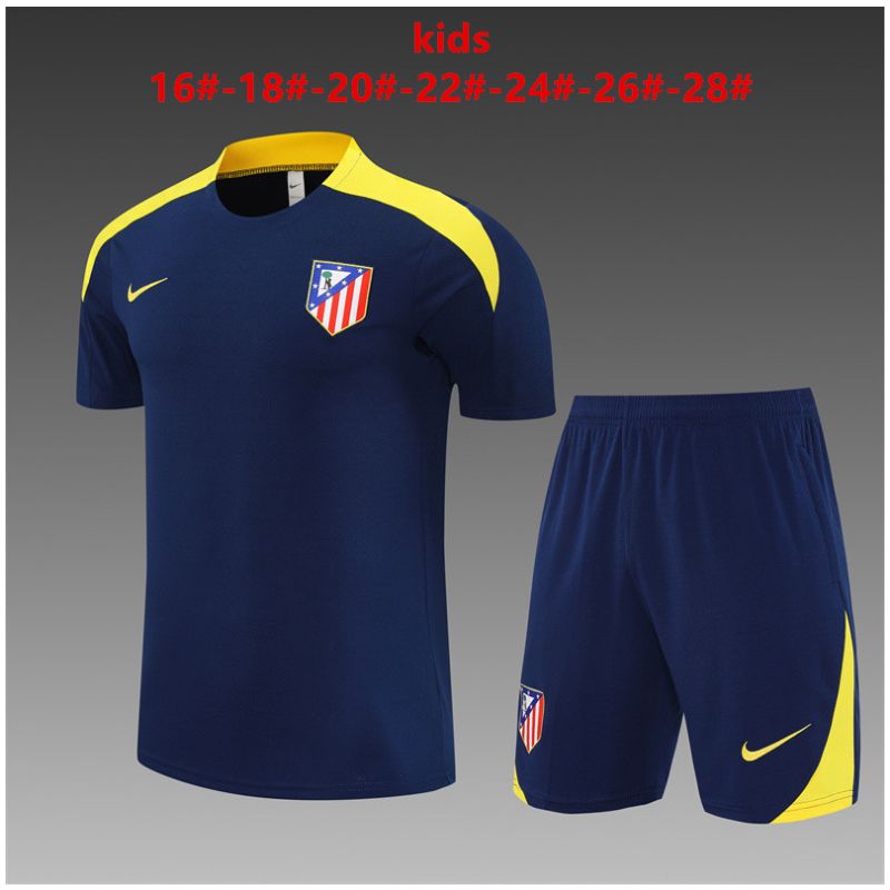 Kids Atletico Madrid Short Training Suit Royal 2025/26