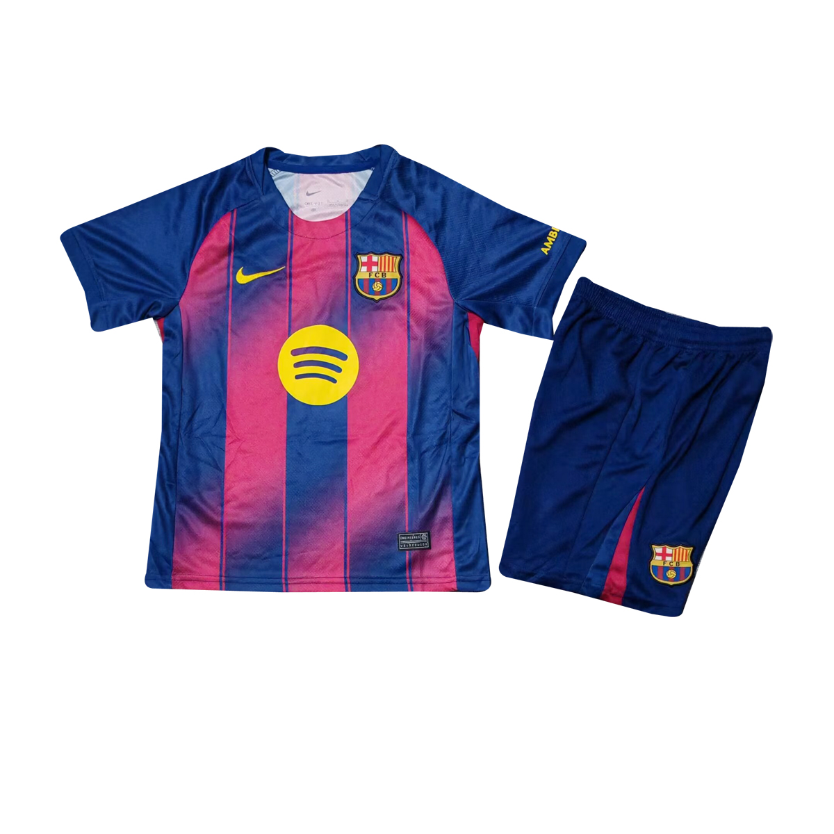 Kids Barcelona Home Jersey 2025/26