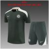 Kids Chelsea Short Training Suit Dark Green 2025/26