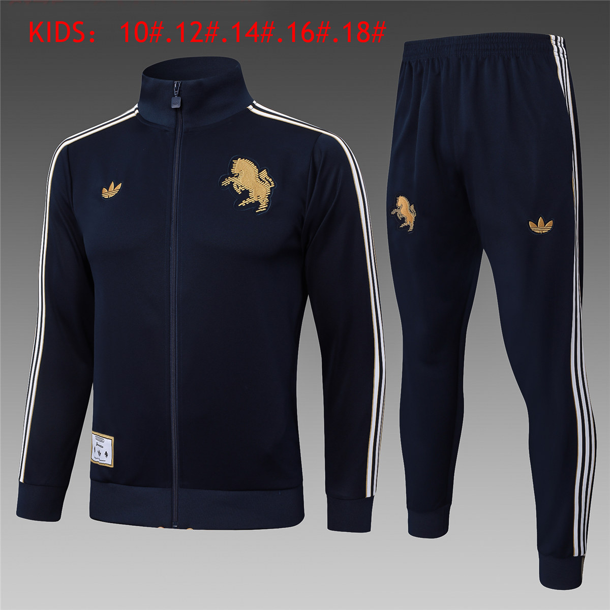 Kids Juventus Jacket + Pants Training Suit Royal 2025/26