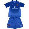 Kids Manchester United Goalkeeper Blue Jersey 2025/26