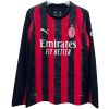 Mens AC Milan Home Jersey Long Sleeve 2025/26