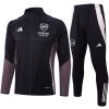 Mens Arsenal Jacket + Pants Training Suit Dark Grey 2025/26