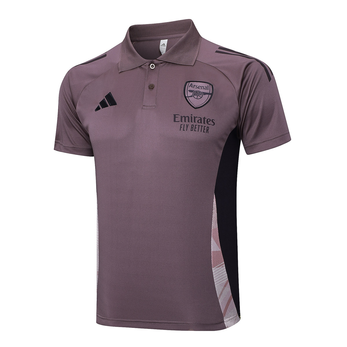 Mens Arsenal Polo Shirt Grey 2025/26