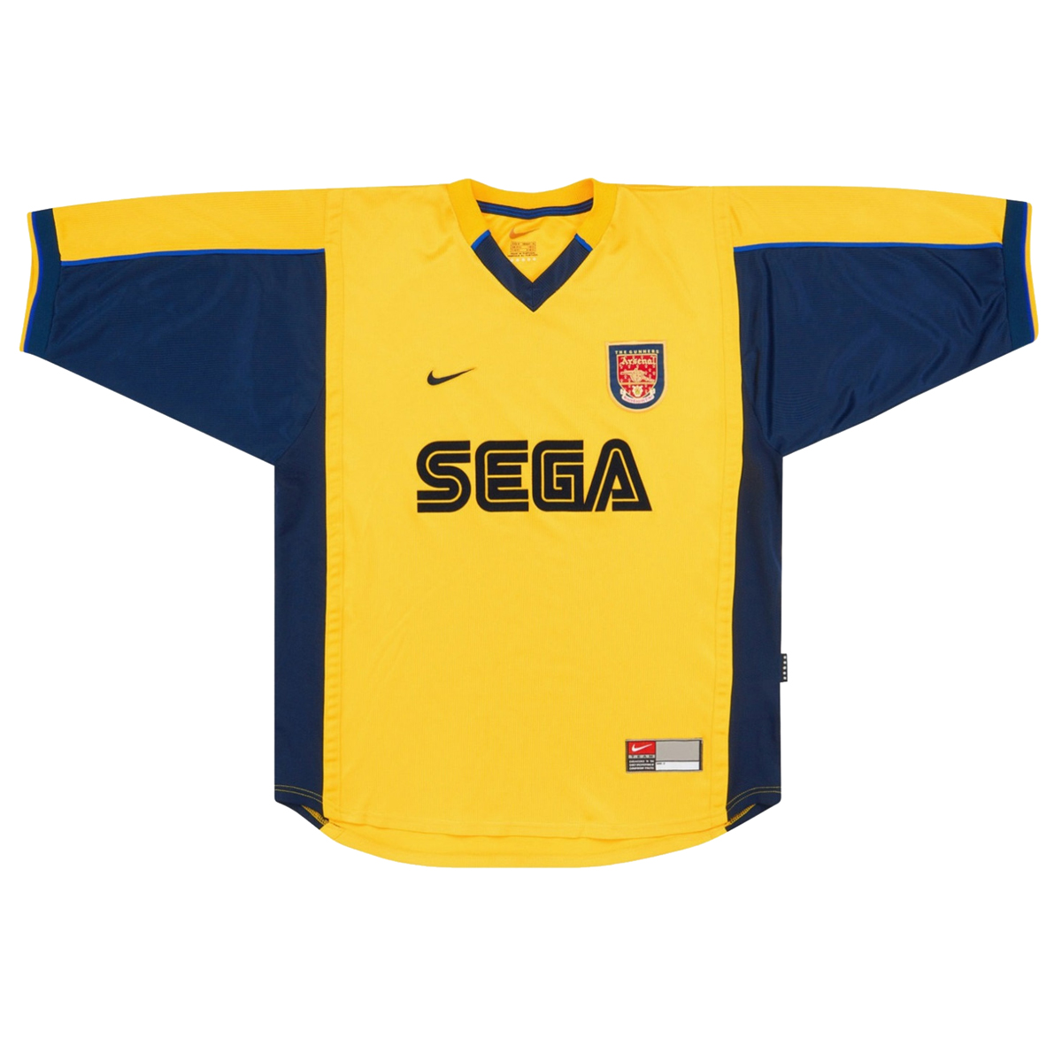 Mens Arsenal Retro Away Jersey 2000/01