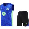 Mens Barcelona Singlet Suit Blue 2025/26