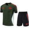 Mens Bayern Munich Short Training Suit Green 2025/26