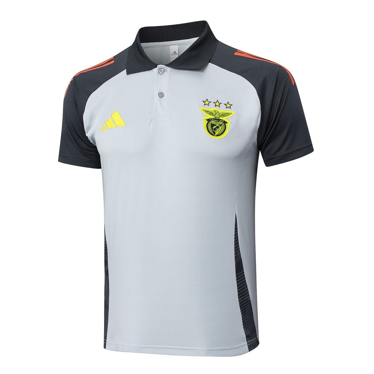 Herren Benfica Polo Shirt Grau 2025/26