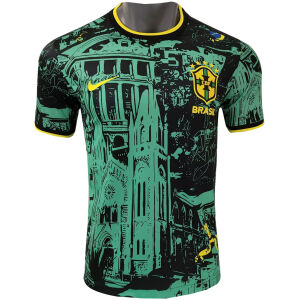 Mens Brazil Special Edition Green Jersey 2025