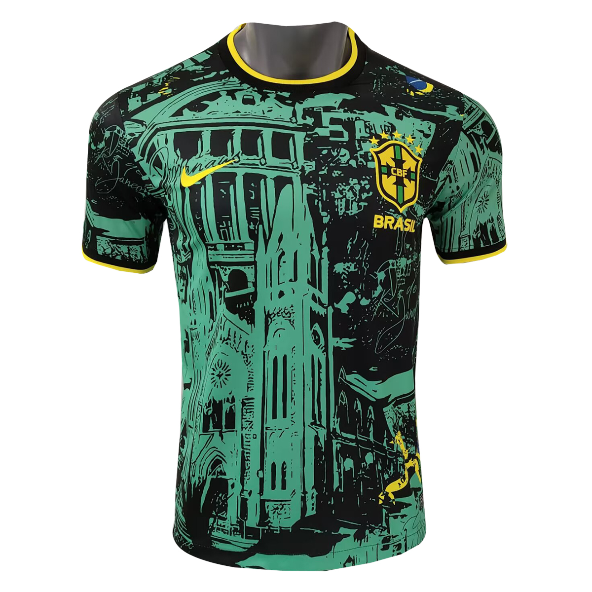 Mens Brazil Special Edition Green Jersey 2025