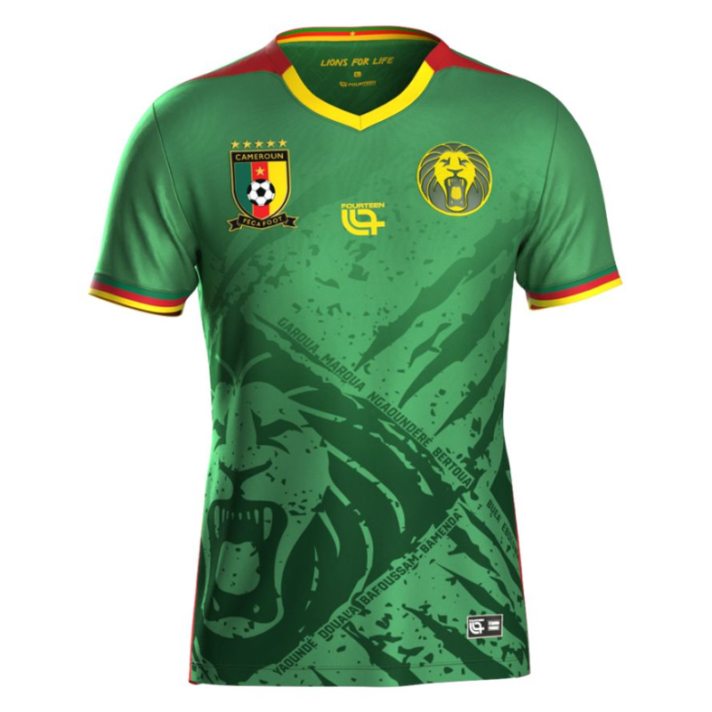 Mens Cameroun Home Jersey 2025