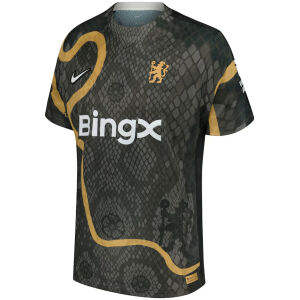 Mens Chelsea Year of the Snake Special Edition Grey Jersey 2025/26