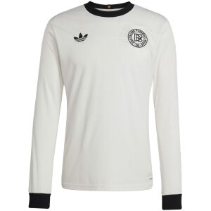 Mens Germany 125th Anniversary White Jersey Long Sleeve