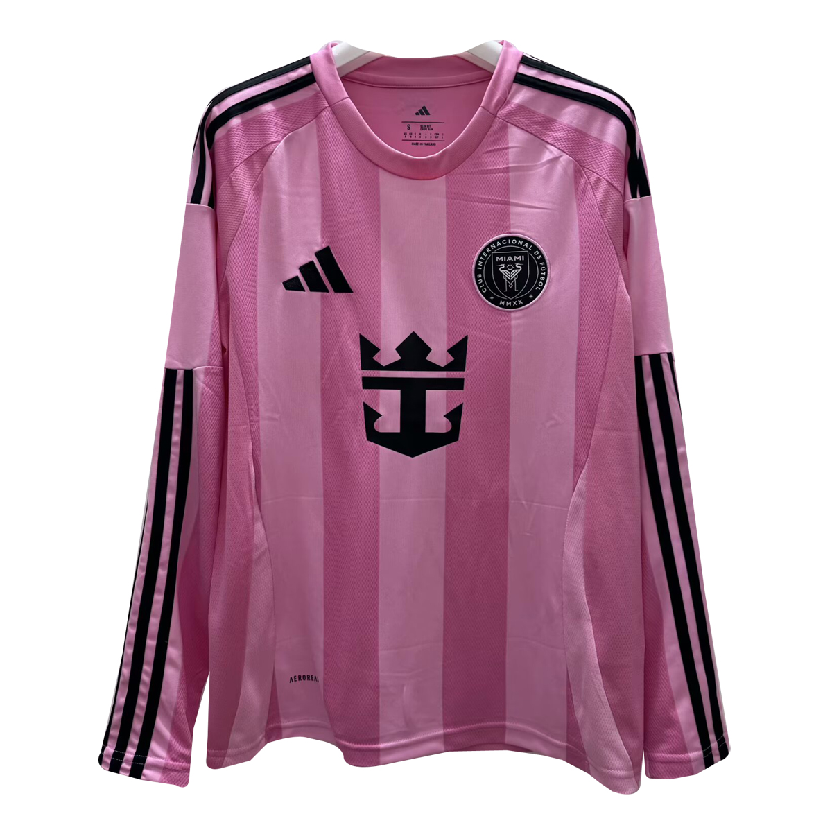 Mens Inter Miami C.F. Home Jersey Long Sleeve 2025/26