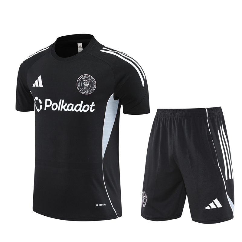 Mens Inter Miami C.F. Short Training Suit Black 2025/26