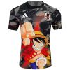 Mens Japan Special Edition King of Pirates Luffy Black Jersey 2025