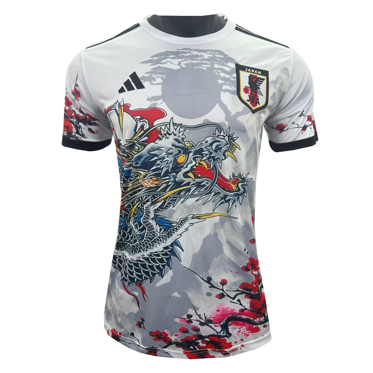 Mens Japan Special Edition White Dragon Jersey 2025