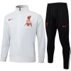 Mens Liverpool Jacket + Pants Training Suit Light Grey 2025/26