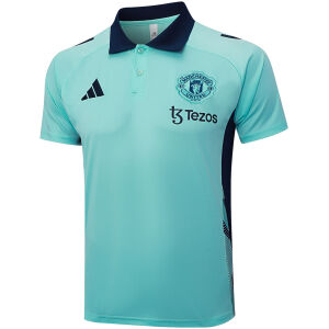 Mens Manchester United Polo Shirt Green 2025/26