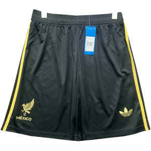 Mens Mexico Gold Cup Black Shorts 2025