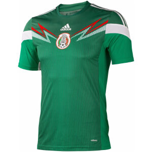 Mens Mexico Retro Home Jersey 2014