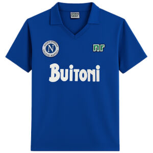 Mens Napoli Retro Home Jersey 1985/86