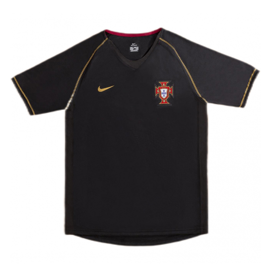 Mens Portugal Retro Away Jersey 2006