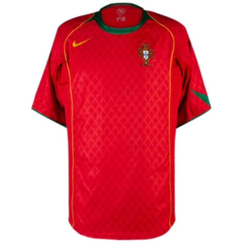 Mens Portugal Retro Home Jersey 2004