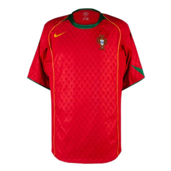 Mens Portugal Retro Home Jersey 2004