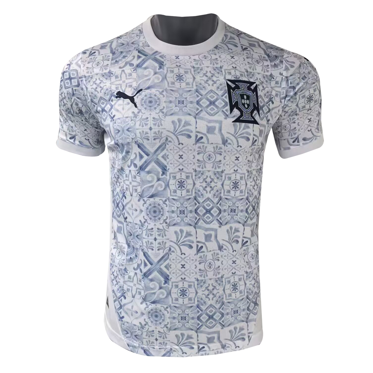 Mens Portugal Special Edition White – Grey Jersey 2025