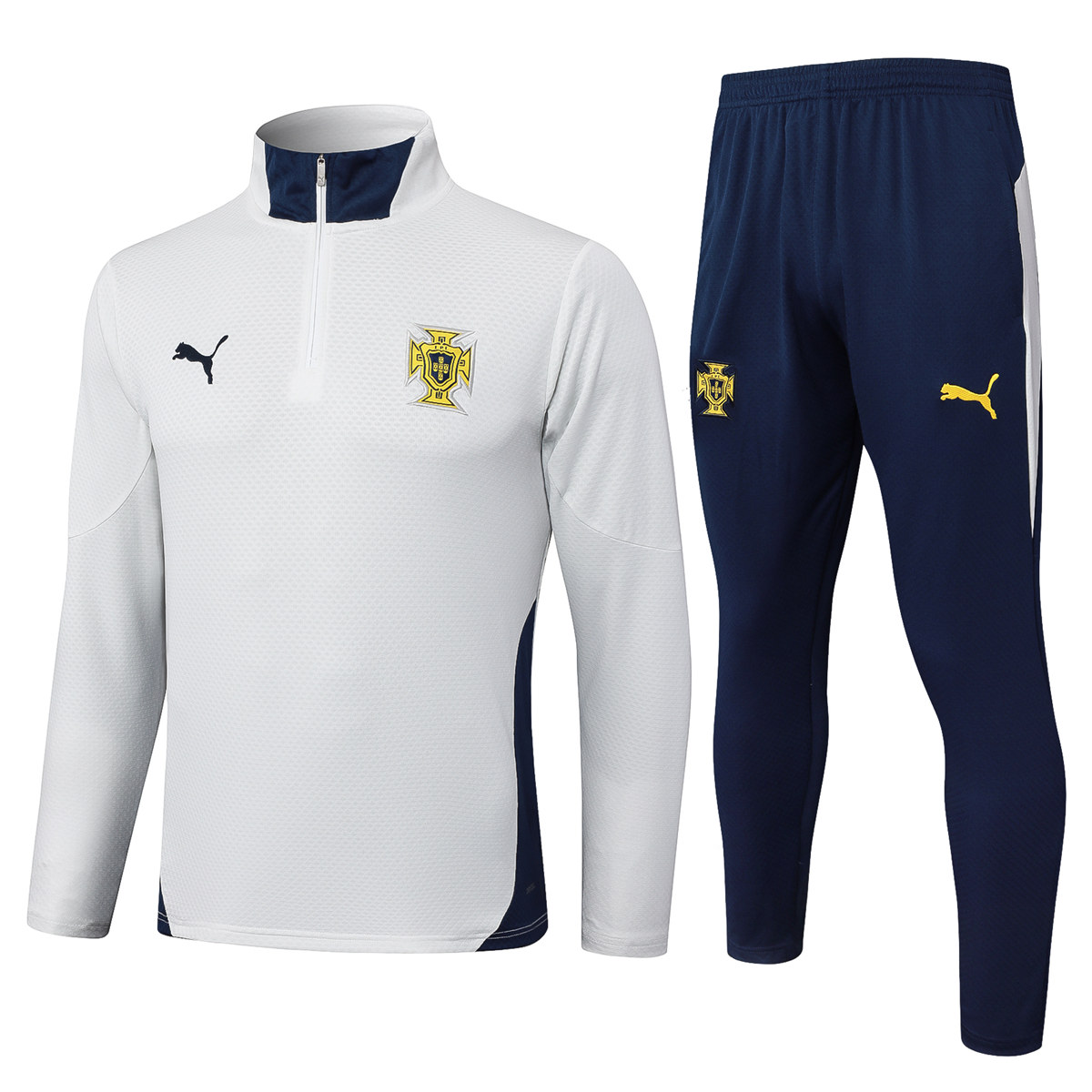 Mens Portugal Training Suit Off-White 2025