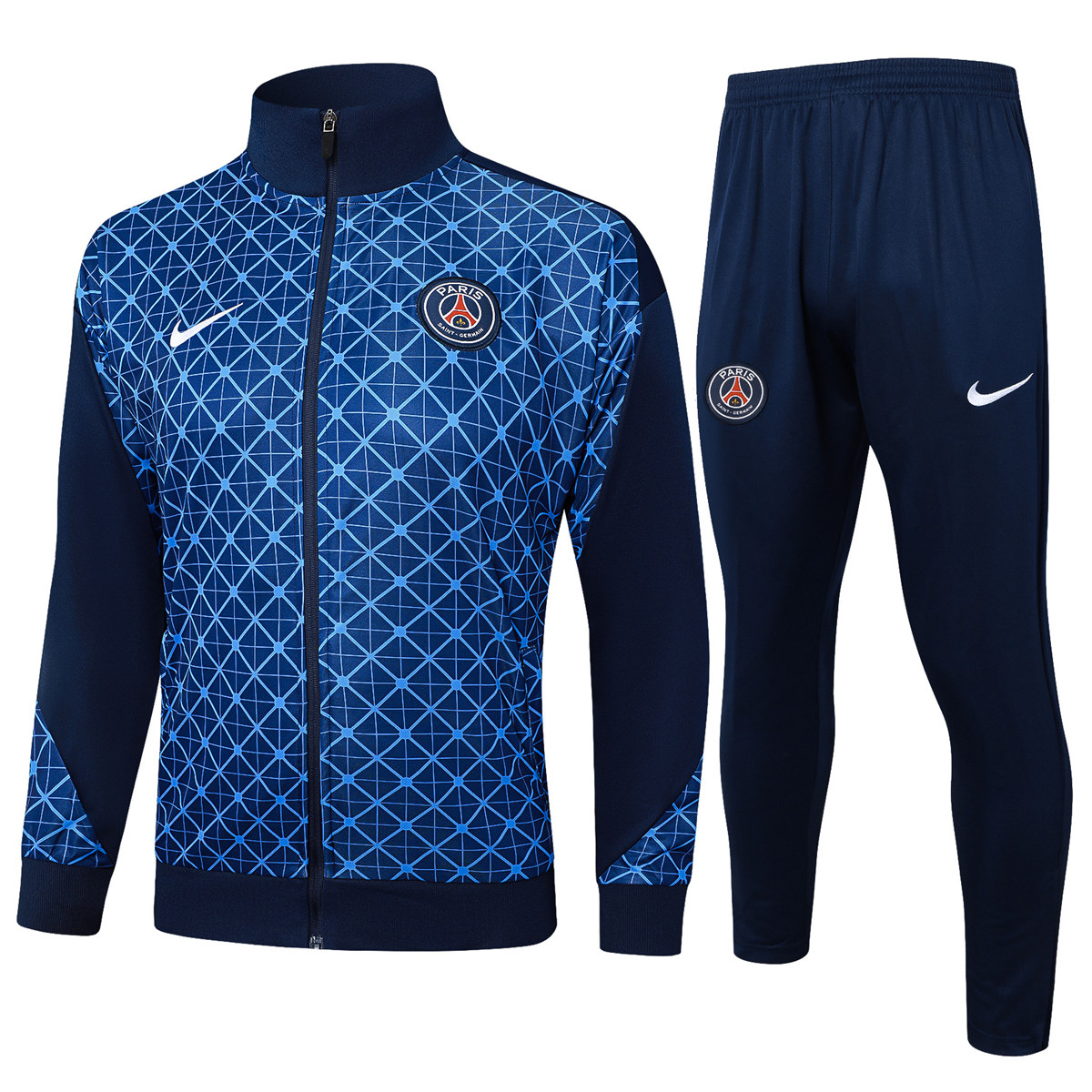 Mens PSG Jacket + Pants Training Suit Royal 2025/26