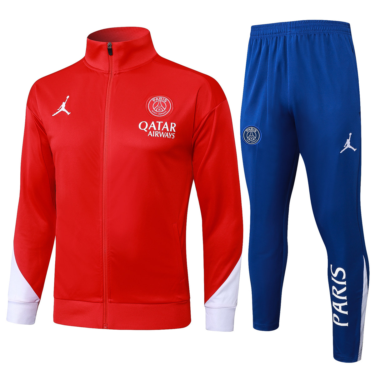 Mens PSG x Jordan Jacket + Pants Training Suit Red 2025/26