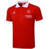 Mens PSG x Jordan Polo Shirt Red 2025/26