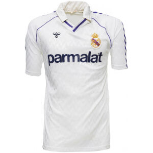 Mens Real Madrid Retro Home Jersey 1986/87