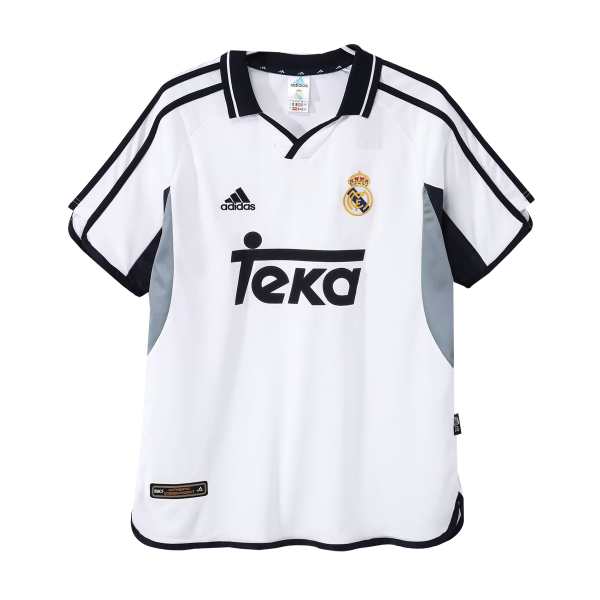 Mens Real Madrid Retro Home Jersey 2000/01