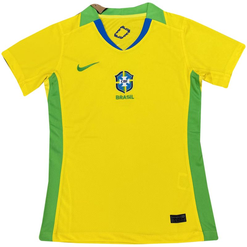 Womens Brazil Home Jersey 2025