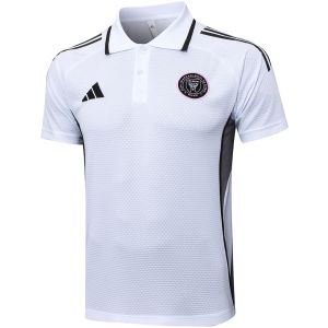 Mens Inter Miami C.F. Polo Shirt White 2025/26