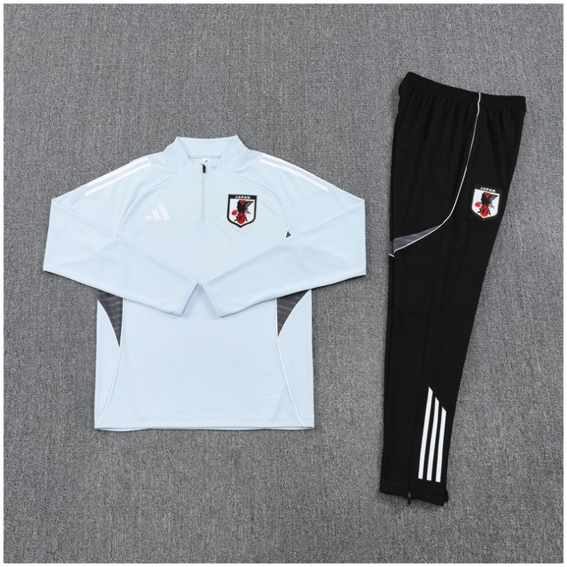 Kids Japan Training Suit Light Grey 2025