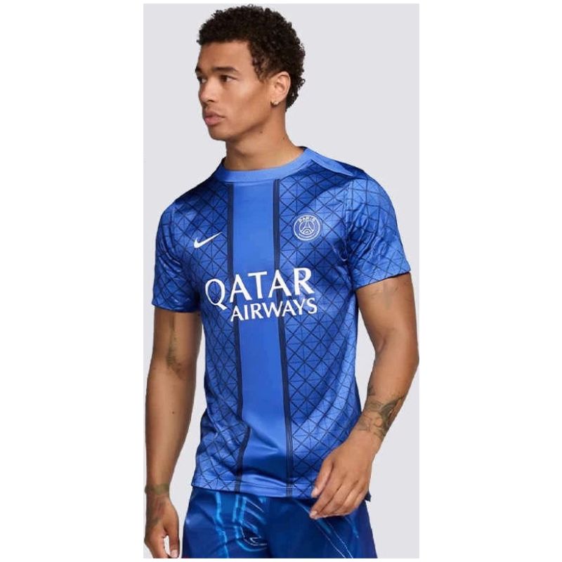 Mens PSG Short Training Jersey Blue 2025/26