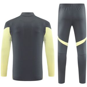 Mens Real Madrid Training Suit Grey 2025/26