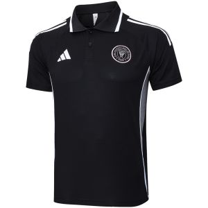 Mens Inter Miami C.F. Polo Shirt Black 2025/26